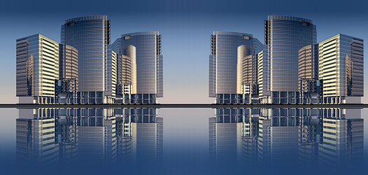 GEMS Gebäudereinigung Skyline Bild